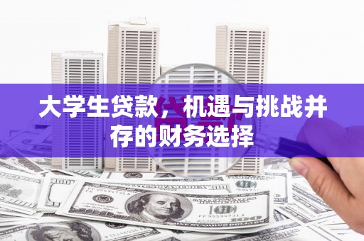 宣汉大学生贷款，机遇与挑战并存的财务选择