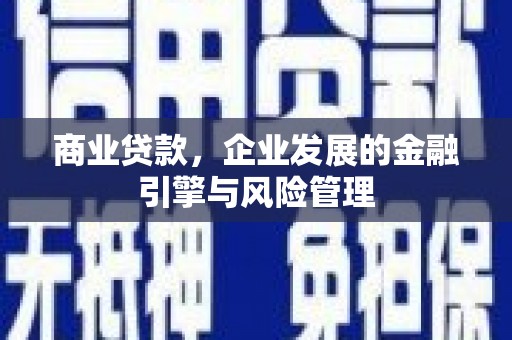 宣汉商业贷款，企业发展的金融引擎与风险管理