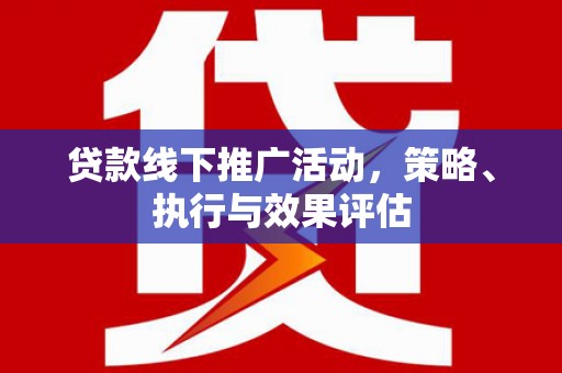 宣汉贷款线下推广活动，策略、执行与效果评估