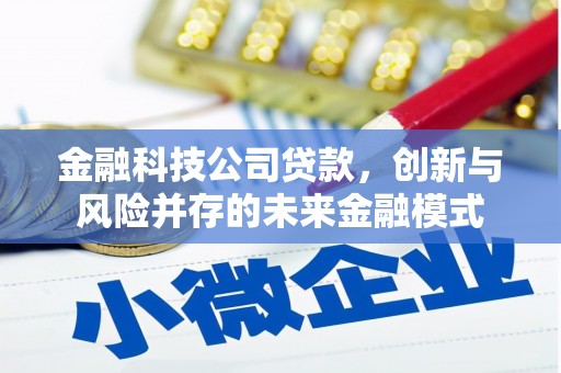 宣汉金融科技公司贷款，创新与风险并存的未来金融模式