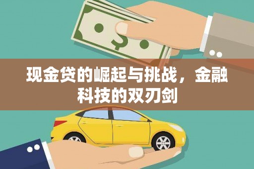 宣汉现金贷的崛起与挑战，金融科技的双刃剑