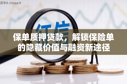 宣汉保单质押贷款，解锁保险单的隐藏价值与融资新途径