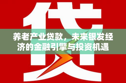 宣汉养老产业贷款，未来银发经济的金融引擎与投资机遇