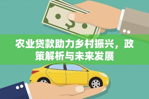 宣汉农业贷款助力乡村振兴，政策解析与未来发展