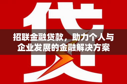 宣汉招联金融贷款，助力个人与企业发展的金融解决方案