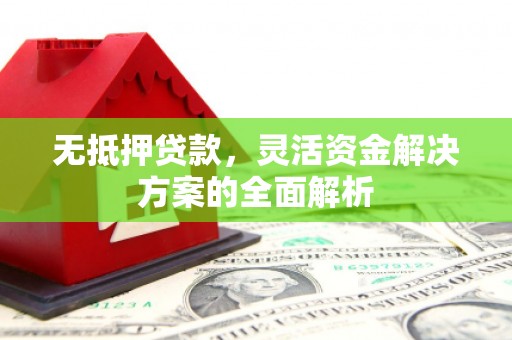 宣汉无抵押贷款，灵活资金解决方案的全面解析