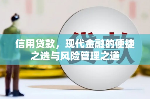 宣汉信用贷款，现代金融的便捷之选与风险管理之道