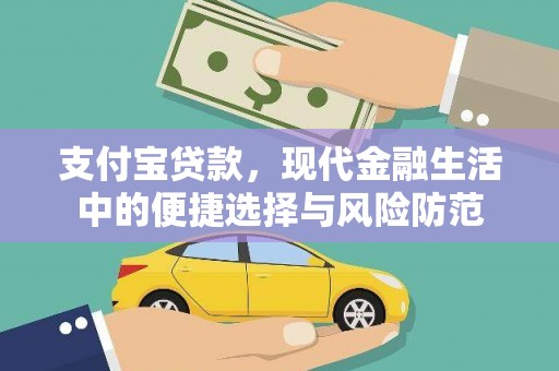 宣汉支付宝贷款，现代金融生活中的便捷选择与风险防范