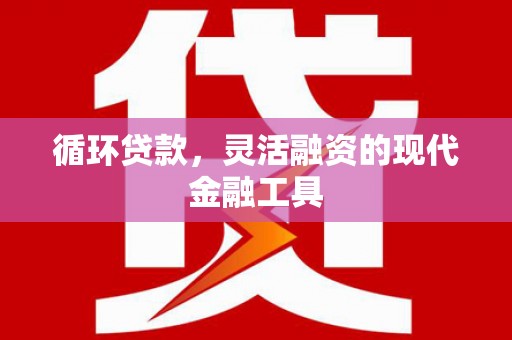 宣汉循环贷款，灵活融资的现代金融工具