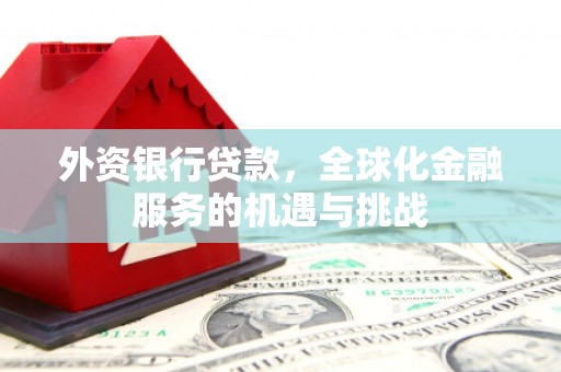 宣汉外资银行贷款，全球化金融服务的机遇与挑战