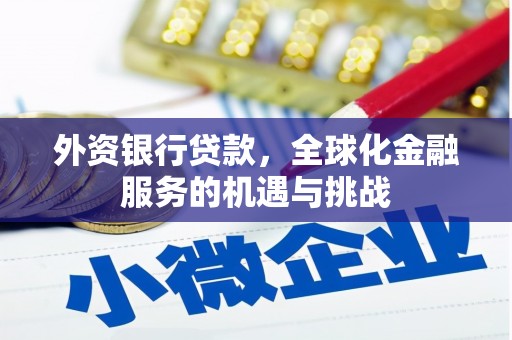 宣汉外资银行贷款，全球化金融服务的机遇与挑战