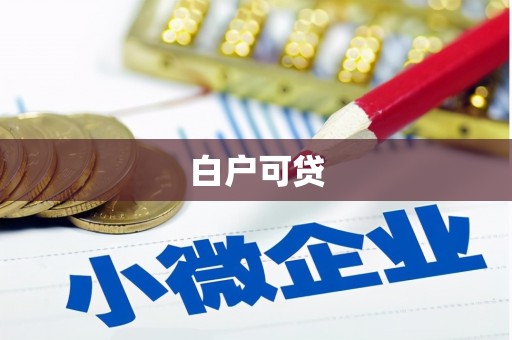 宣汉白户可贷