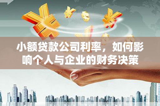 宣汉小额贷款公司利率，如何影响个人与企业的财务决策