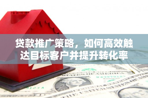 宣汉贷款推广策略，如何高效触达目标客户并提升转化率