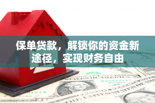 宣汉保单贷款，解锁你的资金新途径，实现财务自由