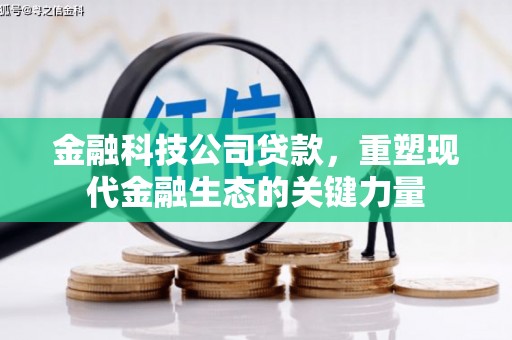 宣汉金融科技公司贷款，重塑现代金融生态的关键力量