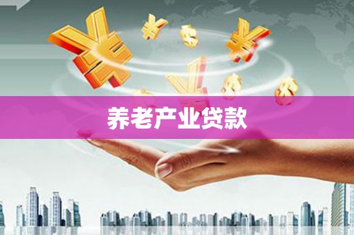 宣汉养老产业贷款