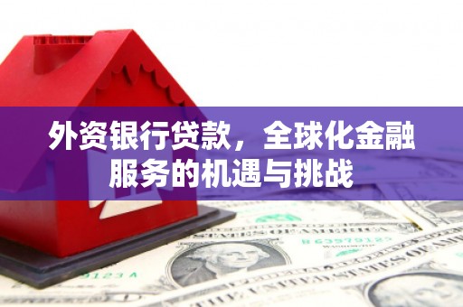 宣汉外资银行贷款，全球化金融服务的机遇与挑战