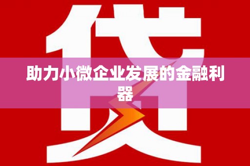 宣汉助力小微企业发展的金融利器
